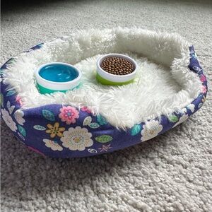 AMERICAN GIRL Puppy Dog Bed Food Bowls